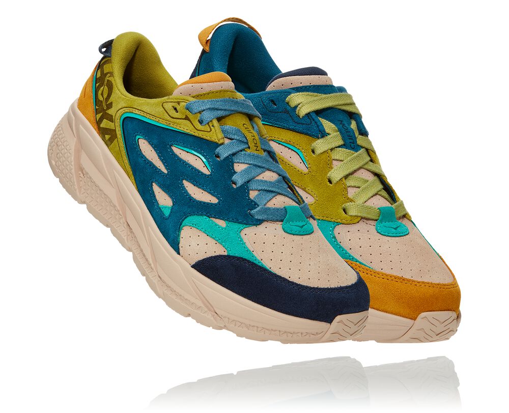 Hoka One One Clifton L Suede Sneakers All Gender Olika Färger - SE-3140756